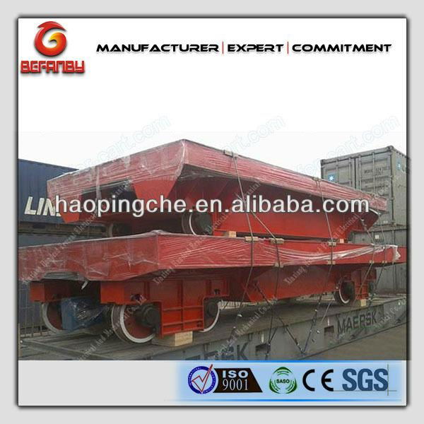 Material Handling Transfer Cart in Heavy Industry