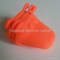 Non-toxic silicone baby mittens 4