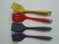 Multi functional silicone mini spatula 1