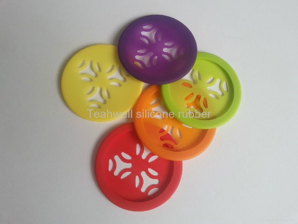 Stylish hot selling silicon coaster 2