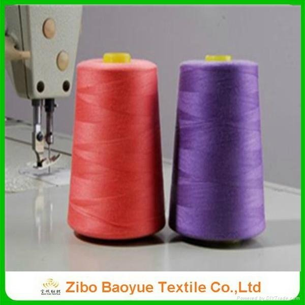 100% polyester sewing thread 40S/2 