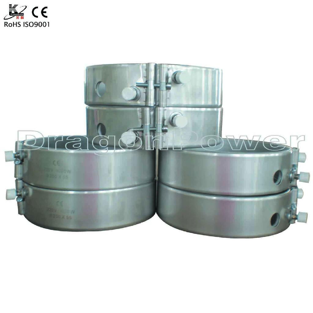 Mica heater for extrusion machine