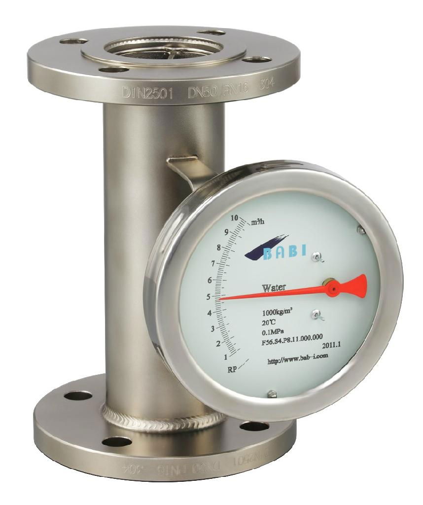 F56 Metal Tube Variable Area Float Flowmeter 2