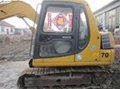 mini excavator used komatsu excavator pc60-7 1