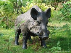 Shooting boar target 