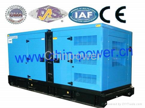 silent type diesel generator set for sale China supply