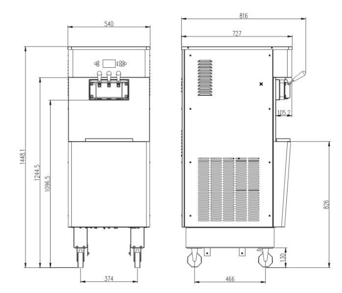 ice cream machine frozen yogurt machine 3