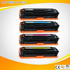 Color Toner Cartridge CE320A-CE323A3 for HP HP CM1415/CP1525