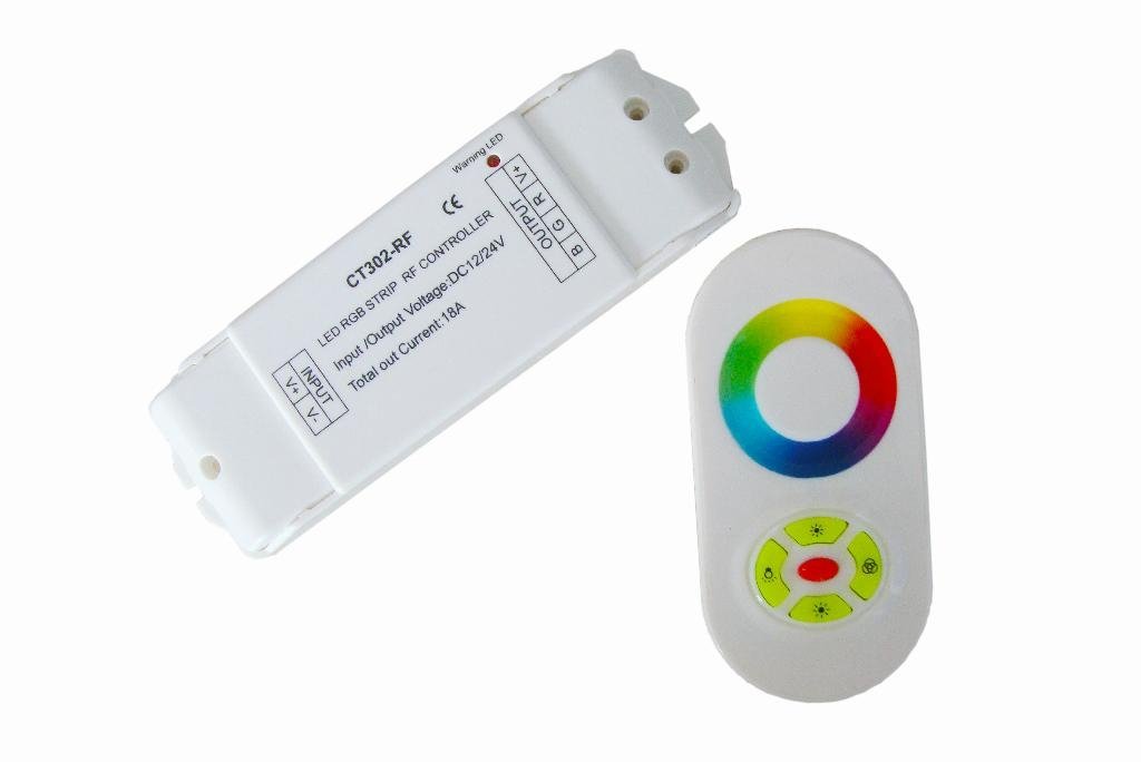 RF remote RGB controller