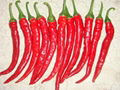 hot Dry Red Chillies without Stem