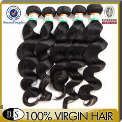 5A Grade Loose Curl Indian Human Hair