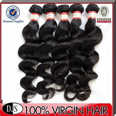 5A Grade Loose Wave Peruvian Virgin Remy Hair Weaving