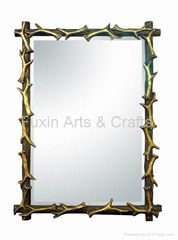 framed mirror 