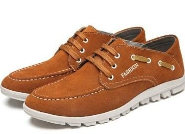 Fashion Men Flats Genuine Leather Outdoor Casual Shoes for Male 2