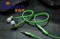 Hot selling zip headphones for mobile phone 2