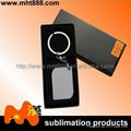 Sublimation plastic ABS key chain 1