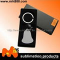 Sublimation plastic ABS key chain