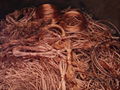 COPPER WIRE SCRAP 99.9% purity 