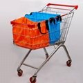 Resuable Light Weight Supermarket Shopping Trolley Bag