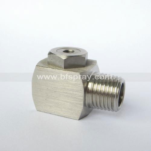 Right angle hollow cone spray nozzle 3