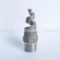 Desulphurization and dust removal spiral nozzle