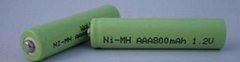 Ni-mh 1.2V AAA800mAh low self-discharge battery