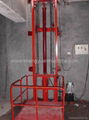 Guide Rails Chain Cargo Lift Platform 4