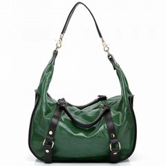 Green Leather Handbags 