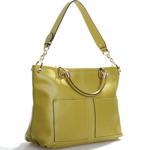 Green Leather Handbags  4