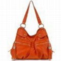 Orange Leather Handbags 2