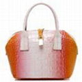 Orange Leather Handbags 4