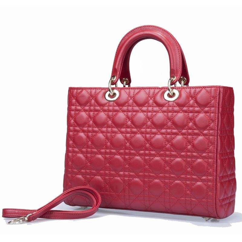 Red Leather Handbags 5