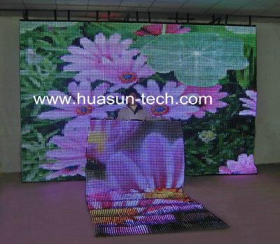 Factory wholesale P25mm FLC Flexible LED Curtain     3
