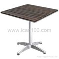 Aluminum Wooden Table 5