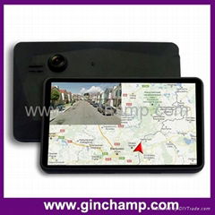 5inch LCD dual gps car dvr