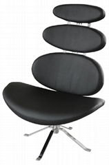 Big Rib Chair Black