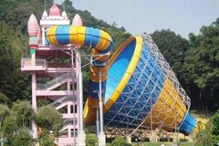 high quality latest new style design theme aqua amusement fiberglass water park 