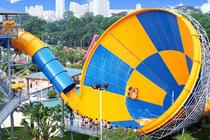 high quality latest new style design theme aqua amusement fiberglass water park  4