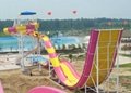 fiberglass thrilling water park slide aqua slides equipment price for sale   3