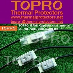 Thermal Motor Protector with Opposite side thermals