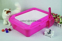 two-layer cat litter tray