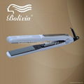 basic hair iron with ceramic plates