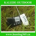 Bird caller for hunting with remote