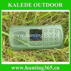 Hunting bird call with light