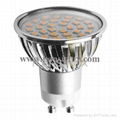 With cover 4.5W 450lm Dimmable GU10 30SMD 2835SMD LED Spot Light