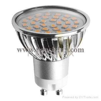 With cover 4.5W 450lm Dimmable GU10 30SMD 2835SMD LED Spot Light