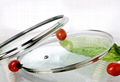 G type tempered glass lid for cookware pans