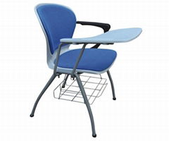 Convinient & Reliable Stacking Lecture Soft Chair with Writing Board multifuctio