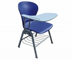 Convinient & Reliable Stacking Lecture Chair with Writing Board multifuction