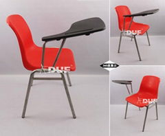 Convinient & Reliable Stacking Lecture Chair with Writing Board multifuction